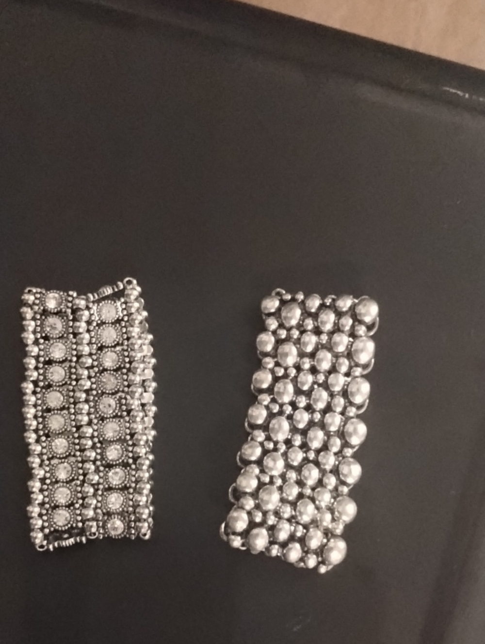 Sterling-Tone Silver Statement Bracelet - Women's Fashion Jewelry